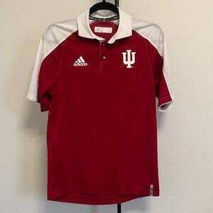 Adidas Men's Crimson IU Dry-Fit Polo Shirt